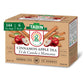 Tadin Cinnamon Apple Herbal Tea, Caffeine Free, 24 Count (Pack of 6), Decaf Tea Bags for Hot Tea