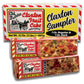 Claxton Fruit Cake Sampler - 2 Loaves (16 oz each) Regular & Dark Recipe, Individually Wrapped in Gift Carton