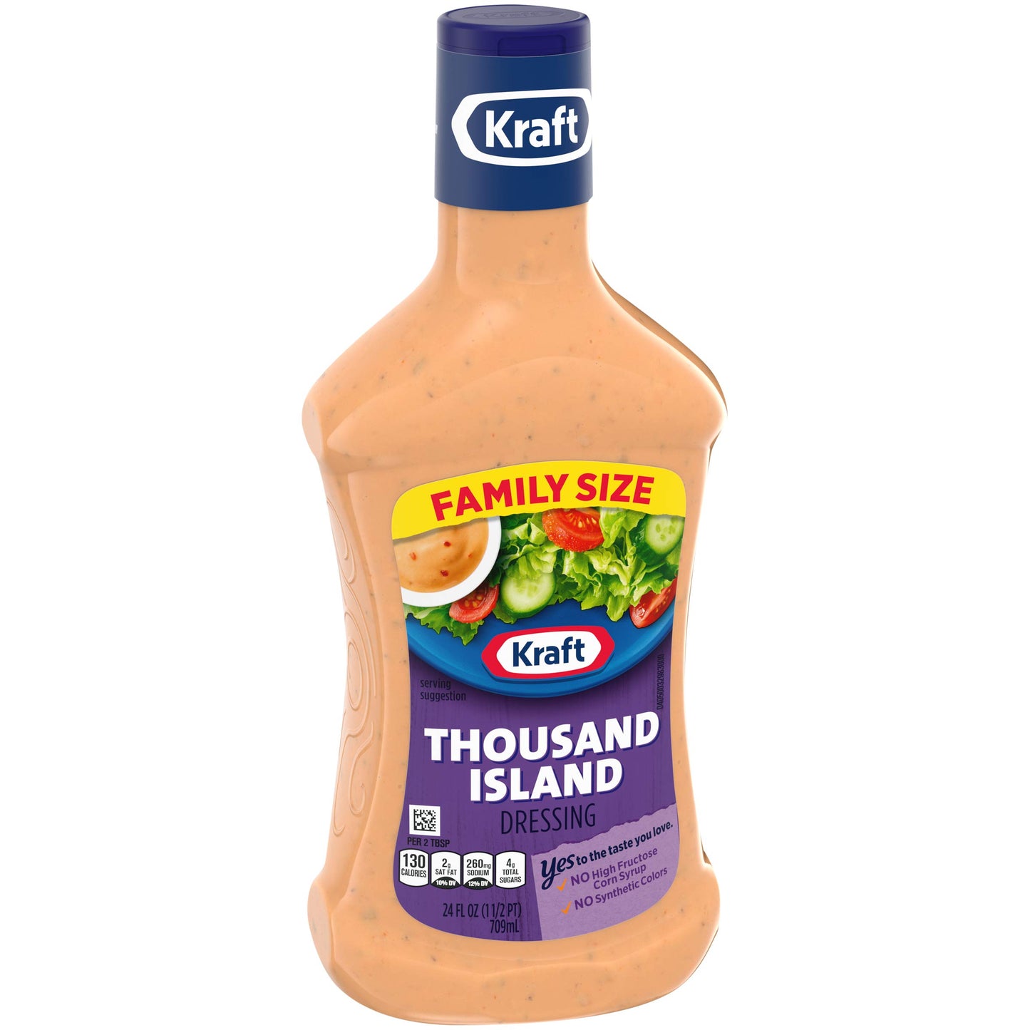 Kraft Thousand Island Dressing & Dip, 24-Ounce Plastic Bottles (Pack Of 3) Y