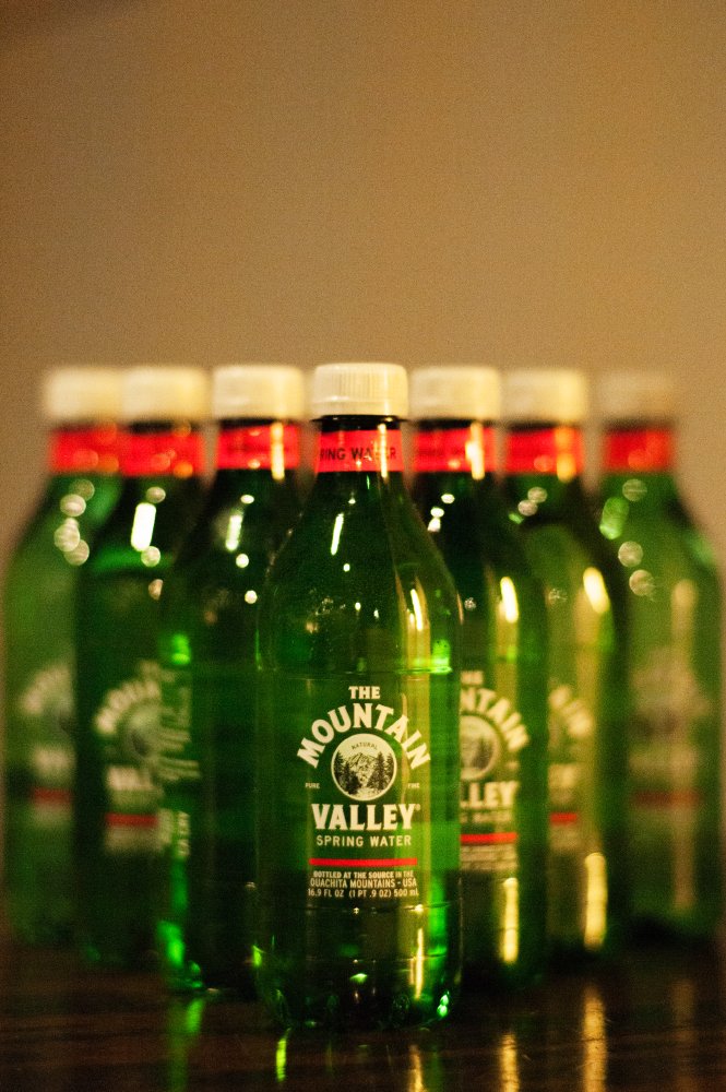 The Mountain Valley Spring Water 500 ML (16.9 Fl Oz) - Pack of 24 Bottles
