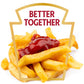 Heinz Tomato Ketchup, 750Ml/25Oz., Bottle, {Imported From Canada}