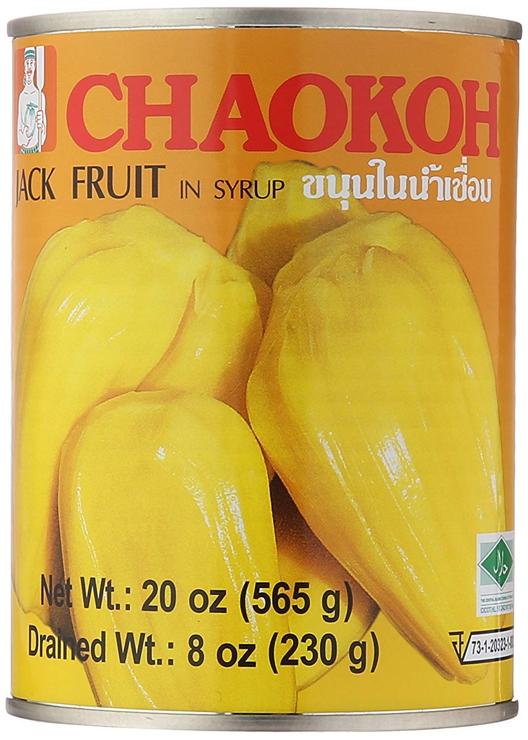 Chaokoh Jackfruit in Syrup 565g, 2 Pack