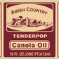 Amish Country Popcorn | 2-16 oz Jars - Butter Flavored Canola Oil | Old Fashioned, Non-GMO and Gluten Free (2-16 oz Jars)