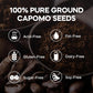 Tattvas Herbs Cafe Capomo Herbal Coffee Alternative, Caramel Dark Roast, 3 oz, Caffeine & Acid Free