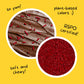 Supernatural Richest Red Softies Sprinkles, Dye-Free, Made In Usa, Soy Free, Gluten Free, Vegan, 16Oz