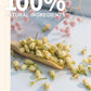 TeeLux Jasmine Flowers Loose Leaf Tea, Edible Dried Jasmine Buds, Caffeine Free, 3.5oz