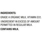 Horizon Organic High Vitamin D Whole Milk, Rich and Creamy High Vitamin D Milk, 64 fl oz Half Gallon Carton
