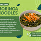 Healthy Instant Moringa Noodles | Vegan, Air Fried, High Protein 17G & 6G Fiber | For Ramen, Soup, Stir Fry, Wok | Sesame Garlic