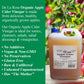 De La Rosa Organic Raw Apple Cider Vinegar with the Mother – 5 Liter