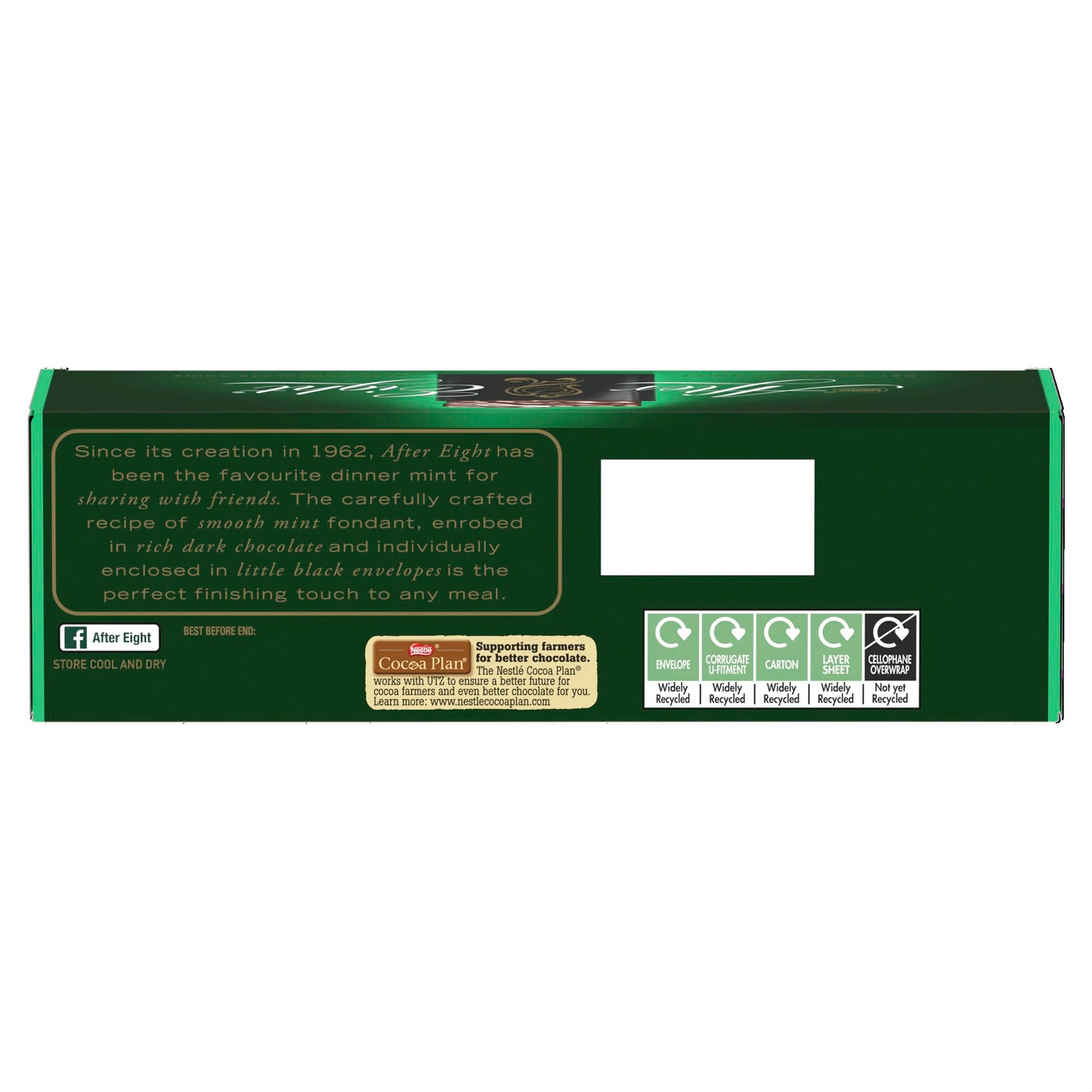 Nestle After Eight Mint Chocolate Thins 30 Mints - 300g/10.5oz