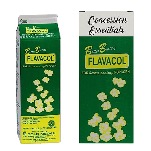 35oz Better Butter Flavacol Popcorn Salt- 1 Carton
