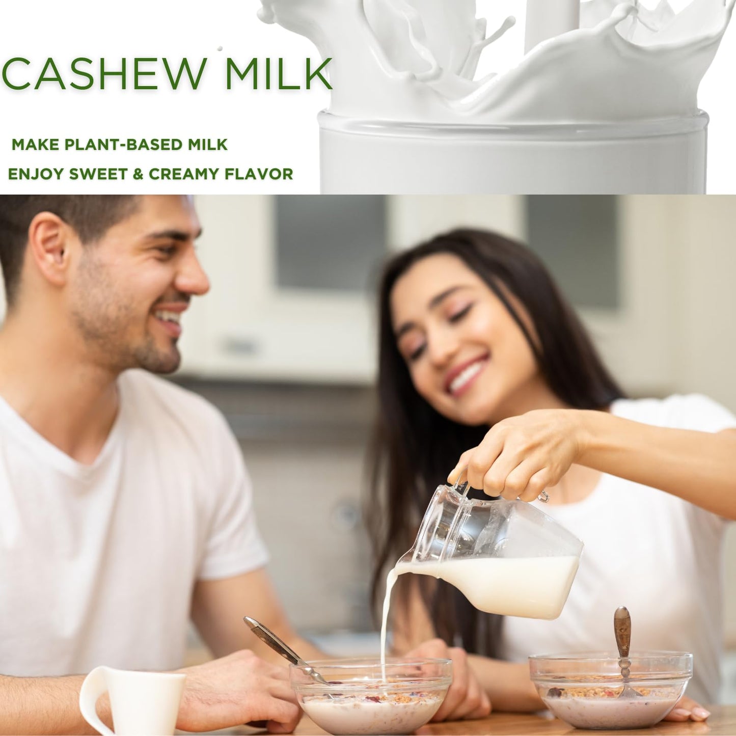 Raw Cashews Unsalted Whole (16 0Z. / 1 Lb) | Vegan Protein Snacks | Make Cashew Milk | Keto And Paleo Friendly Diet Snacks | Par