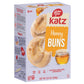 Katz Gluten Free Honey Buns, 4 Individually Wrapped Snack Cakes | Tree Nut Free | Peanut Free | Dairy Free | Soy Free (Pack of 1