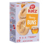 Katz Gluten Free Honey Buns, 4 Individually Wrapped Snack Cakes | Tree Nut Free | Peanut Free | Dairy Free | Soy Free (Pack of 1