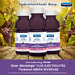 Thick-It Clear Advantage Mildy Thick Grape Drink Plus Electrolytes, Nectar Consistency, Swallowing Aid, Hydration On The Go, Convenient & Ready-To-Use, No Mixing Needed, 8 Oz Bottle (24 Pack)