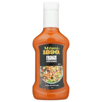 Milani 1890 French Dressing Great as a Cooking & Barbecue Sauce Excellent Light & Tangy Vinegar Taste Perfect for Salads, Beef &