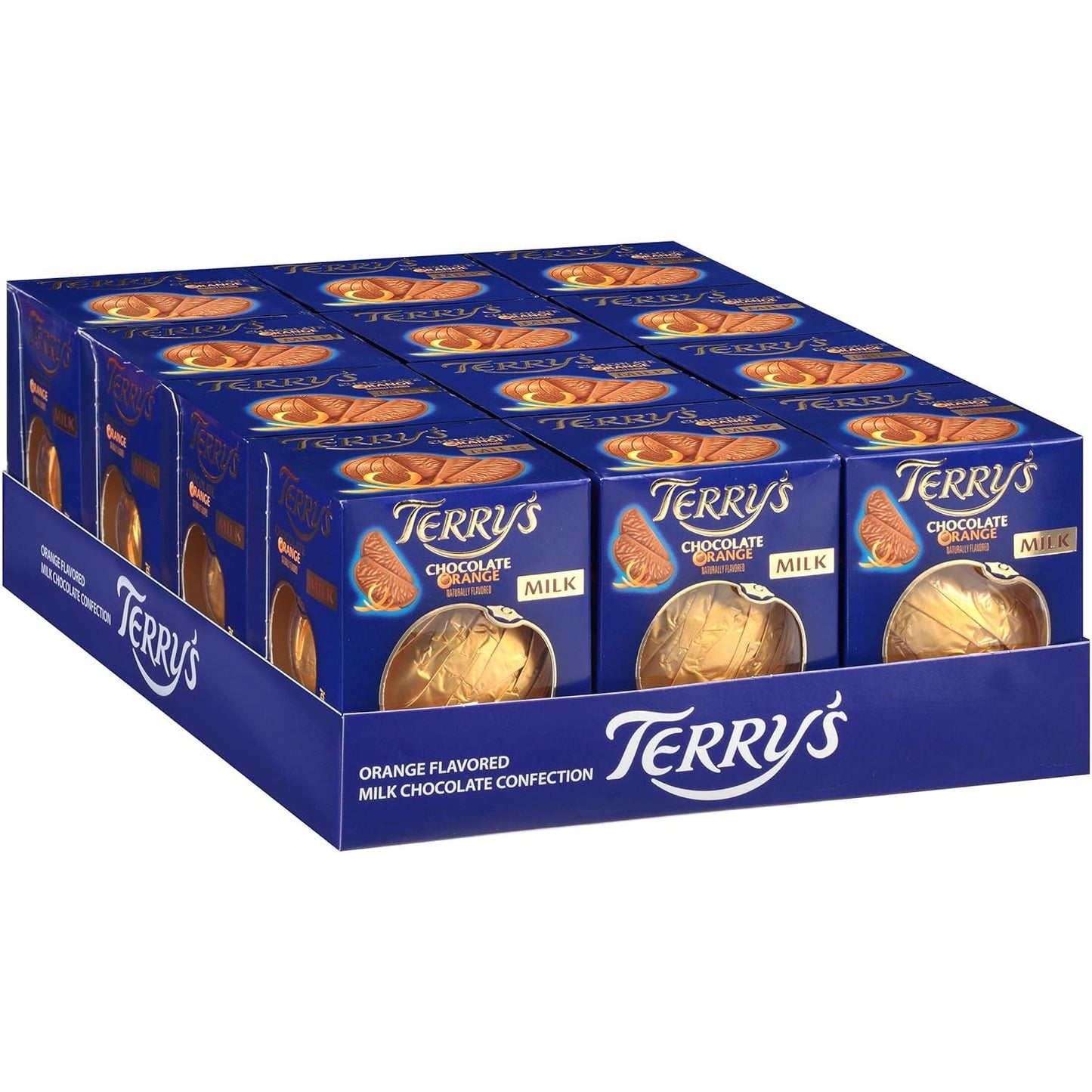 Smiling Sweets Terrys Milk Chocolate Oranges - Pack of 12 - Each 5.53oz - Ideal for Gift Giving and Sharing