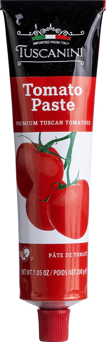 Tuscanini Tomato Paste Tube 7.05Oz Made With Premium Italian Tomatoes
