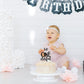 Black Glitter Mr Onederful Cake Topper 1St Birthday Cake Topper Onederful Silver Bow Tie Cake Decorating Perfect For Baby Birthd