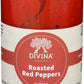 Divina Roasted Sweet Red Peppers, Vegan, 13 Ounces (Pack Of 6)