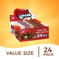 Snack Break Hazelnut Wafer Rolls, Rolled Wafer Cookies, Cocoa Coated Delicious Snack, Individually Wrapped, Crunchy Sticks for O