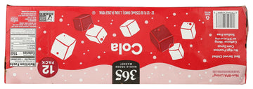365 by Whole Foods Market Cola, 12 Fl Oz (Pack of 12) - Refreshing Soft Drink, Perfect for Parties and Gatherings