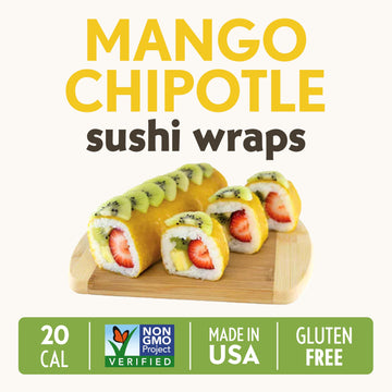 Mango Chipotle Origami Sushi Wraps