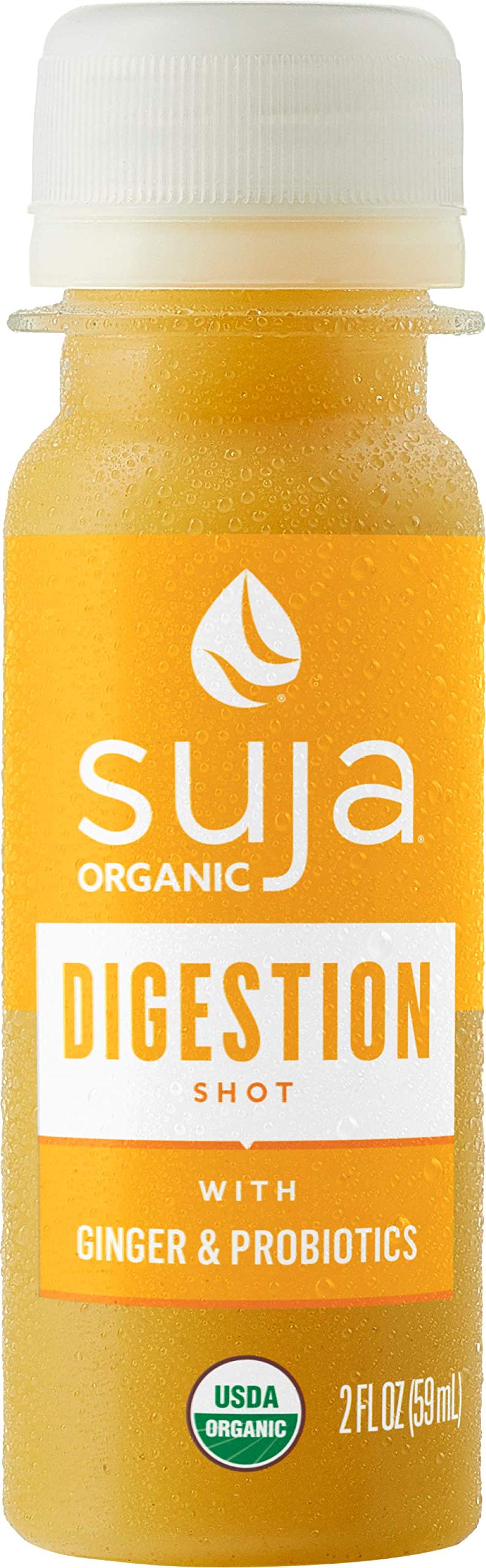 Suja Organic Digestion Shot With Flavor Blendger  Apple Fruit Beverage Vinegar And Flavor Blendseng  Immunity Support  Functional Shot  Cold-Pressed Juice With Live Probiotics  Plant-Based & Gluten-Free (2 Fl Oz)