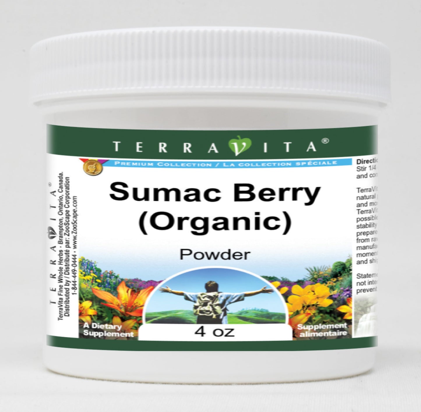 Sumac Berry (Organic) Powder (4 oz, ZIN: 516467)