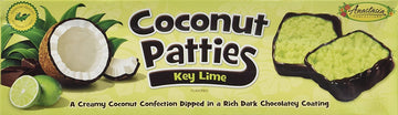 Key Lime Flavor Coconut Patties,Net Wt 12 Oz