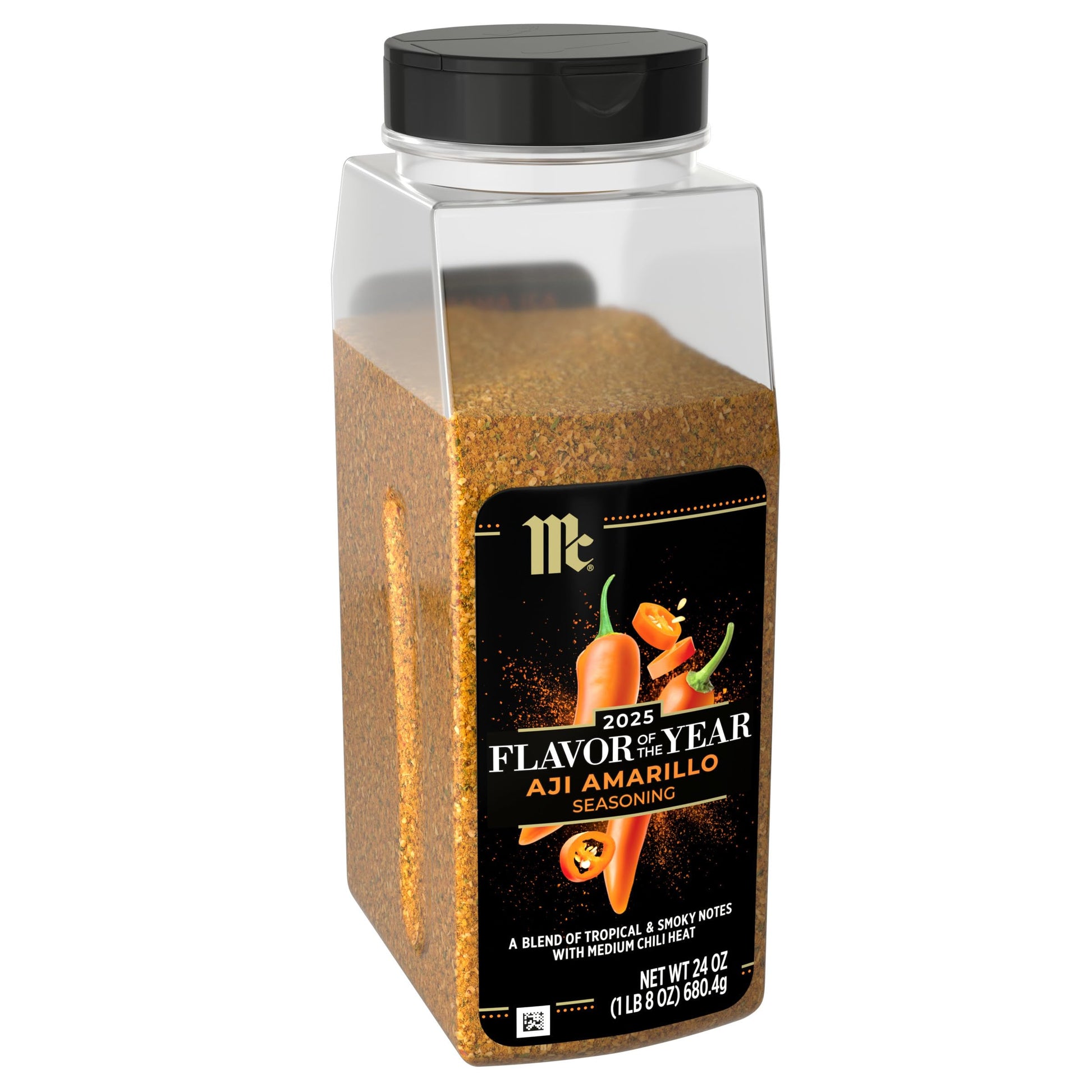 McCormick Seasoning, Aji Amarillo, 2025 Flavor of the Year, Made for Chefs, Blend of Tropical & Smoky Notes with Medium Chile He