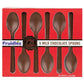 Fruidles Milk Chocolate Spoons, Candy Hot Chocolate Stirring Edible Spoons, Gourmet Milk Cocoa Edible Spoon Stirrers, Non-Gmo, Dairy, 2.12 Oz (6 Spoons Per Box) (8-Pack)