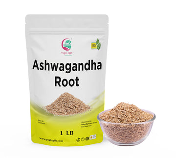 Ashwagandha Root 1Lb | Dried Ashwagandha Herb | 100% Naturally Dried | Withania Somnifera | Best Particle Size For Making Tea |