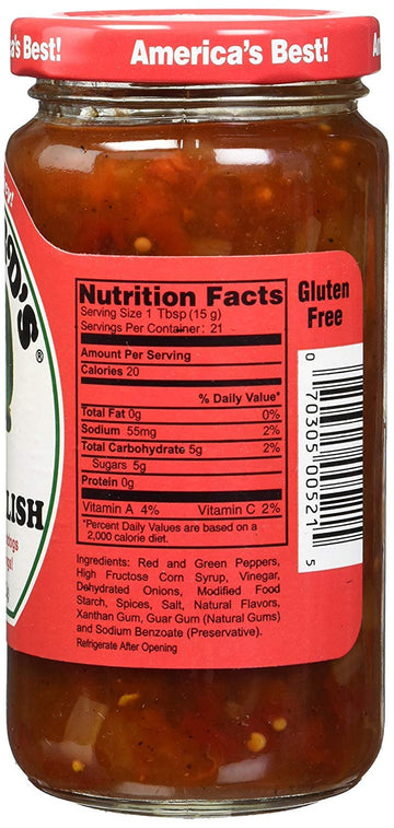 Howards Hot Pepper Relish 11Oz. (Pack Of 1)