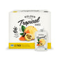 Golden Farms Tropical Pouches, Low Ingredient Healthy Snacks (Pack Of 12), 100% Pure Fruit, No Added Sugar, Vegan, Gluten-Free, 