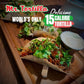 Mr. Tortilla Low Carb Tortilla Wraps - Keto Tortillas With Avocado Oil - Street Taco Size - 1 Net Carb Per Serving - Low Calorie