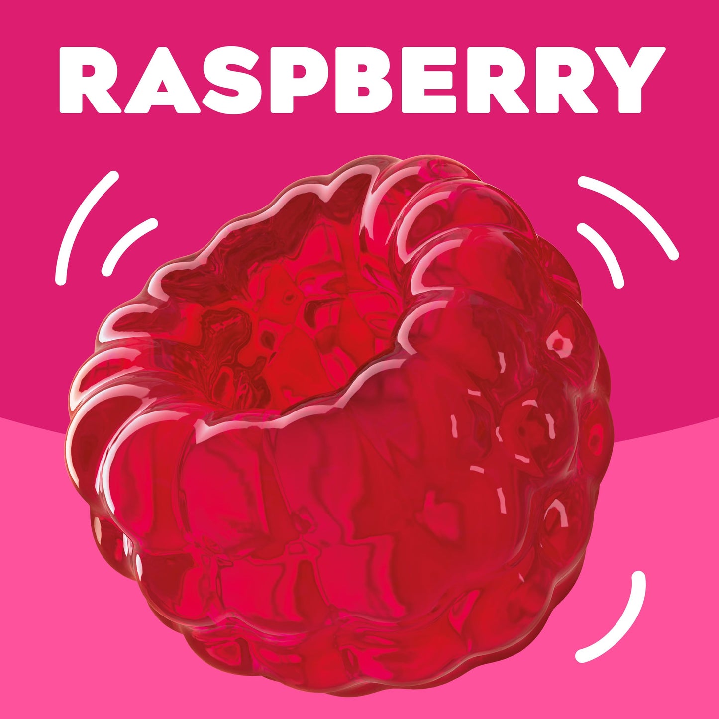 Jell-O Raspberry Gelatin Dessert Mix (6 Oz Box)