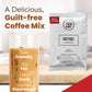 The Fat Fuel Company Keto Meal Replacement Coffee Packets, 30 Servings with MCT Oils, Coconut Oil & Grass Fed Butter