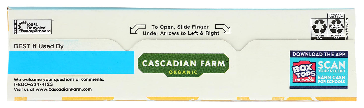 Cascadian Farm Organic Honey Nut Os - Cereal de nueces y miel, 9.5 onzas