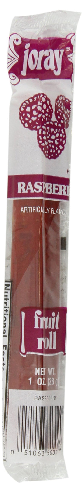 Joray Fruit Roll, Raspberry, 0.75-Ounce (Pack of 48)