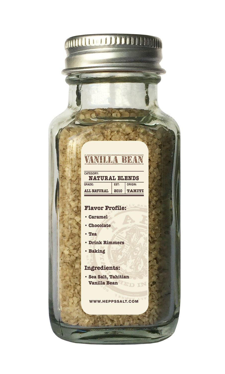 Hepp'S Salt Co., Vanilla Bean Sea Salt 2Oz.