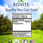 Kovite Fenugreek compact pieces - 90 Vegetarian compact pieces - 600 mg Organic Fenugreek Seed Powder