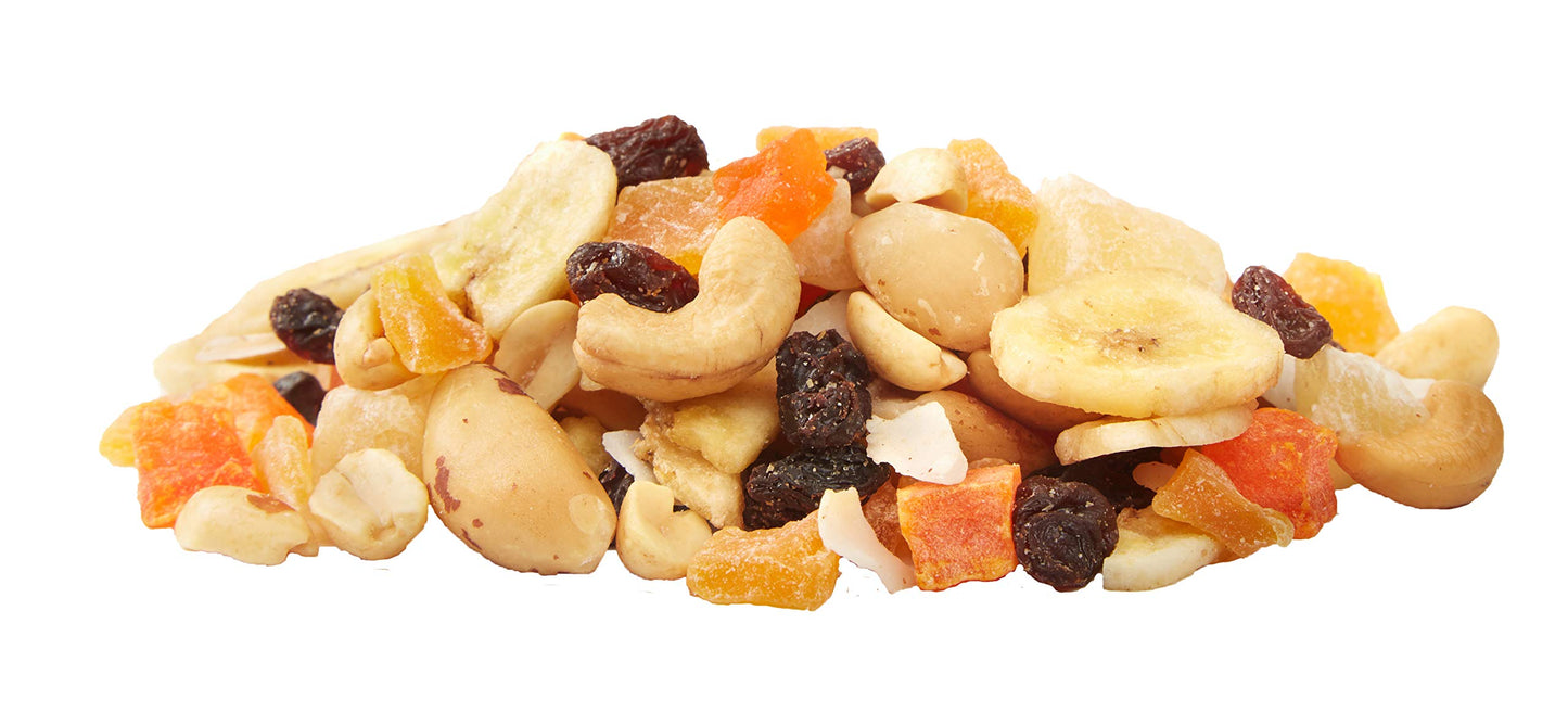 Happy Belly Tropical Trail Mix, 16 Ounce (Pack of 2)
