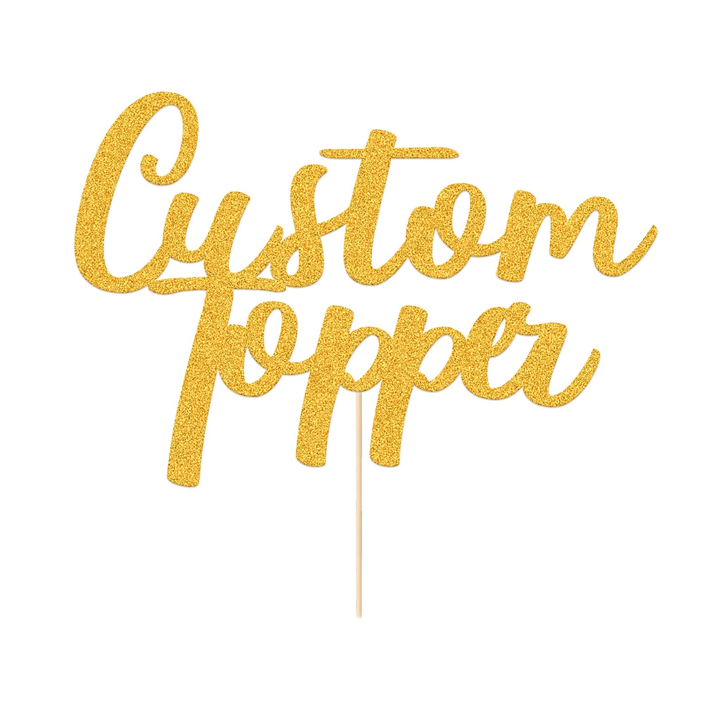 Cake Topper Personalized Birthday Cake Topper Wedding Cake Topper Customised Cake Decoration Any Word Any Text For 1St 3Rd 13Th 