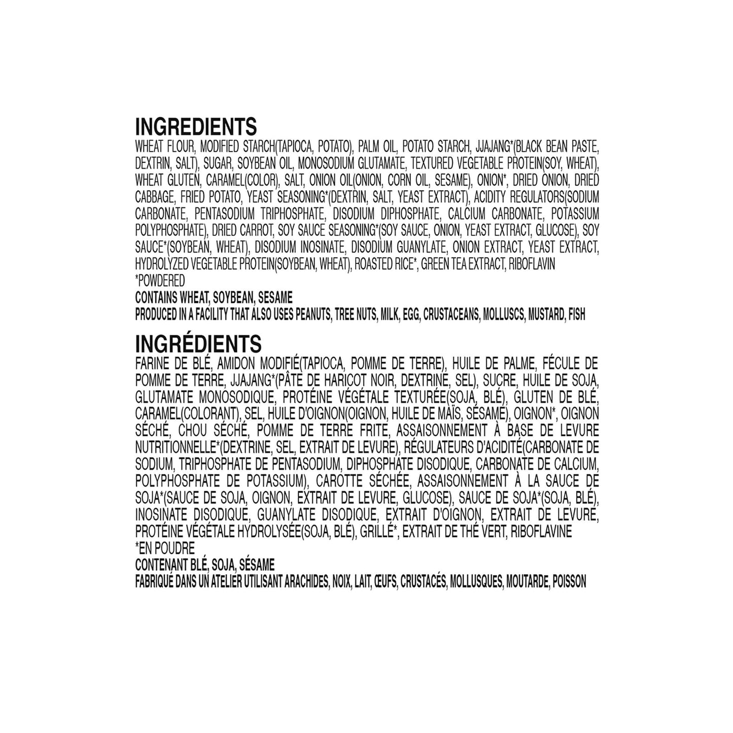 Ottogi Beijing Jjajang Ramen 5 Pack, Stir Fried Black Bean Flavor, Korean Style Instant Noodle, Jjajang Noodle, Jjajangmyeon, (135G / 4.76 Oz)