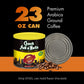 Chock Full o’ Nuts Dark & Bold Roast Ground Coffee - 23 Oz Can - Arabica Coffee Beans - Full-Bodied Dark Blend