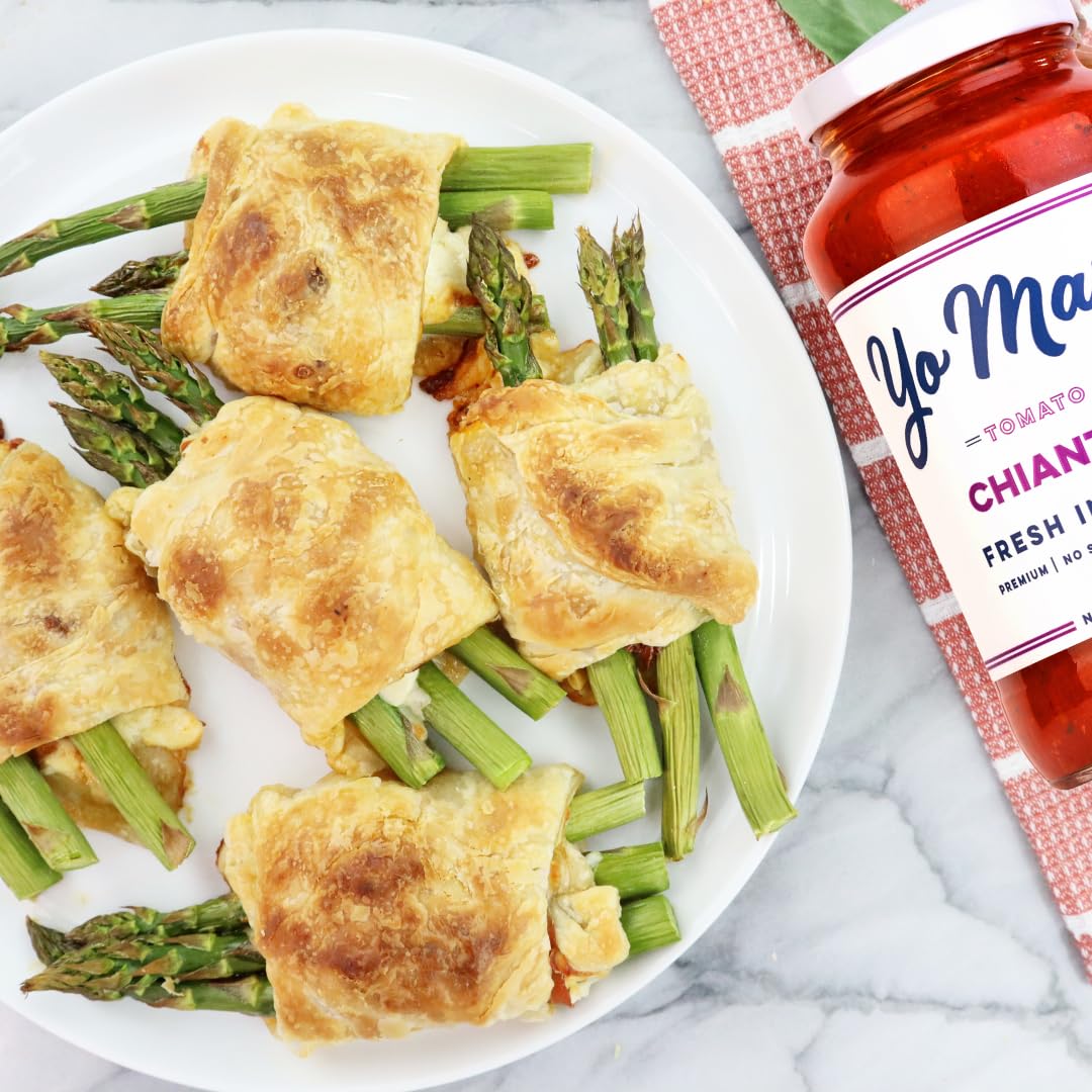 Yo Mama’s Foods Keto Pasta Sauce - No Sugar Added, Low Carb, Gluten Free - 1.56 lb (Pack of 2)