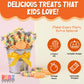 Pumpkin Candy Bracelets - 24 Thanksgiving Themed Snacks - Individually Wrapped Bulk Candy - Fall Goodies - Class Treats & Kids P