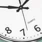 Bernhard Products Retro Wall Clock 12 Inch Seafoam Green Kitchen 50S Vintage Design Round Silent Non Ticking Battery Operated Qu
