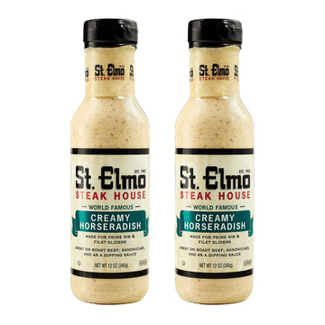 Steak House Creamy Horseradish, Great with Steaks and Other Meats (2 pack)
